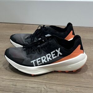 Women’s Adidas Terrex Agravic Speed Black Orange Trail Running Shoes 8.5 outdoor